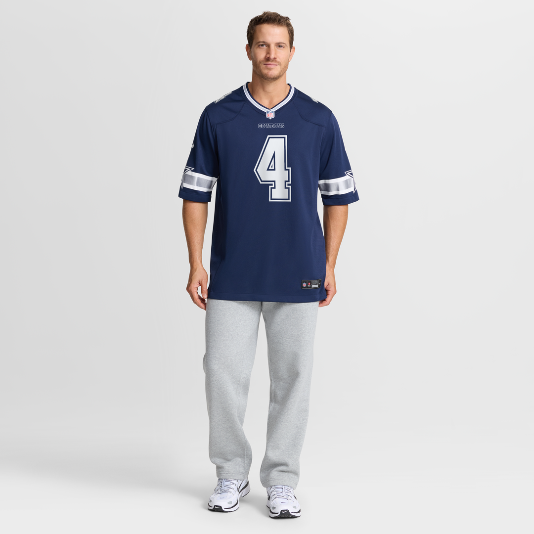 Dallas Cowboys Dak Prescott Nike White Game Team Jersey product image 13, provided for visual reference and product detail