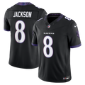 Baltimore Ravens Lamar Jackson Nike Black Alternate Alternate Vapor F.U.S.E. Stitched Limited Jersey product image 1,