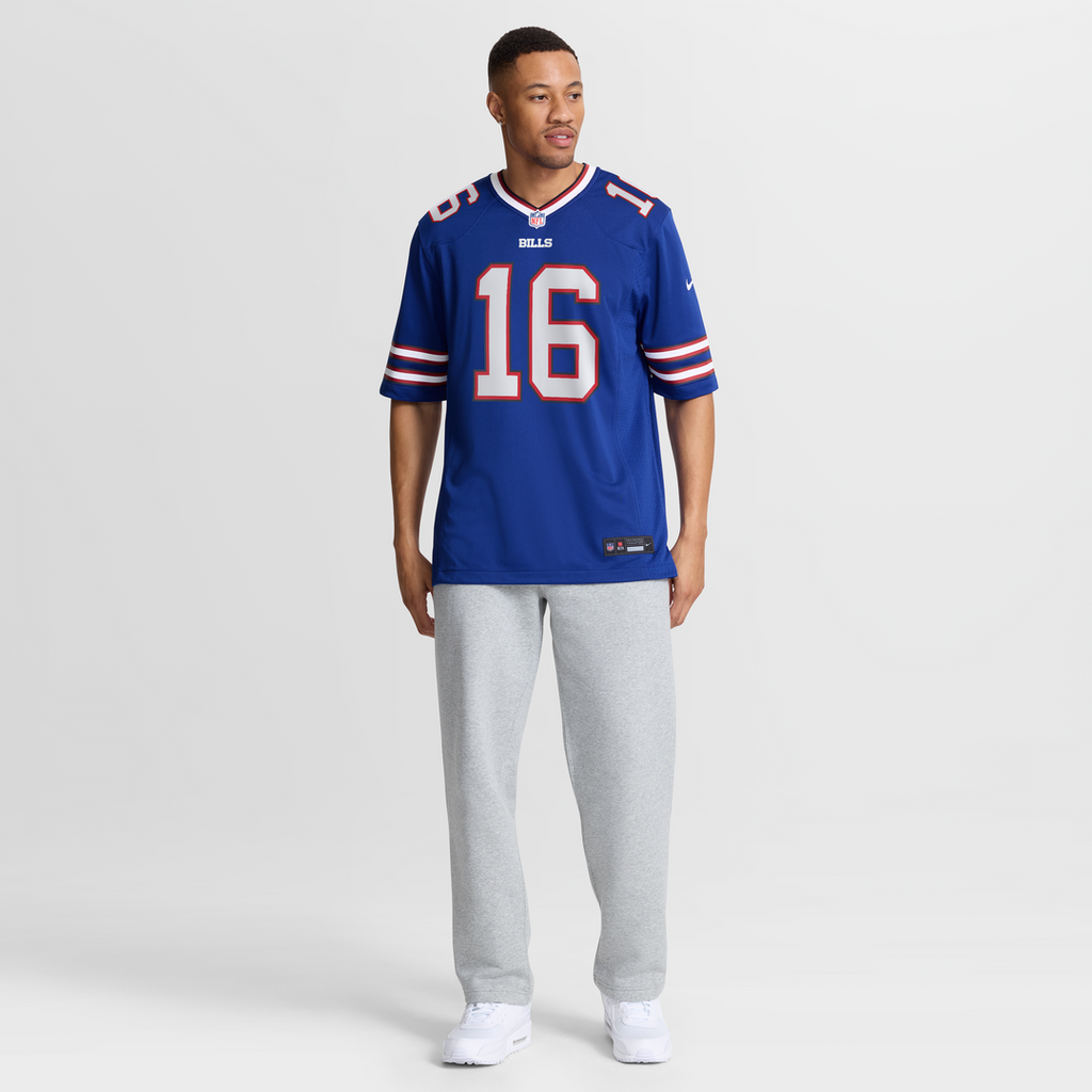 Buffalo Bills Xavier Johnson Nike Royal Game Jersey product image 7, provided for visual reference and product detail review