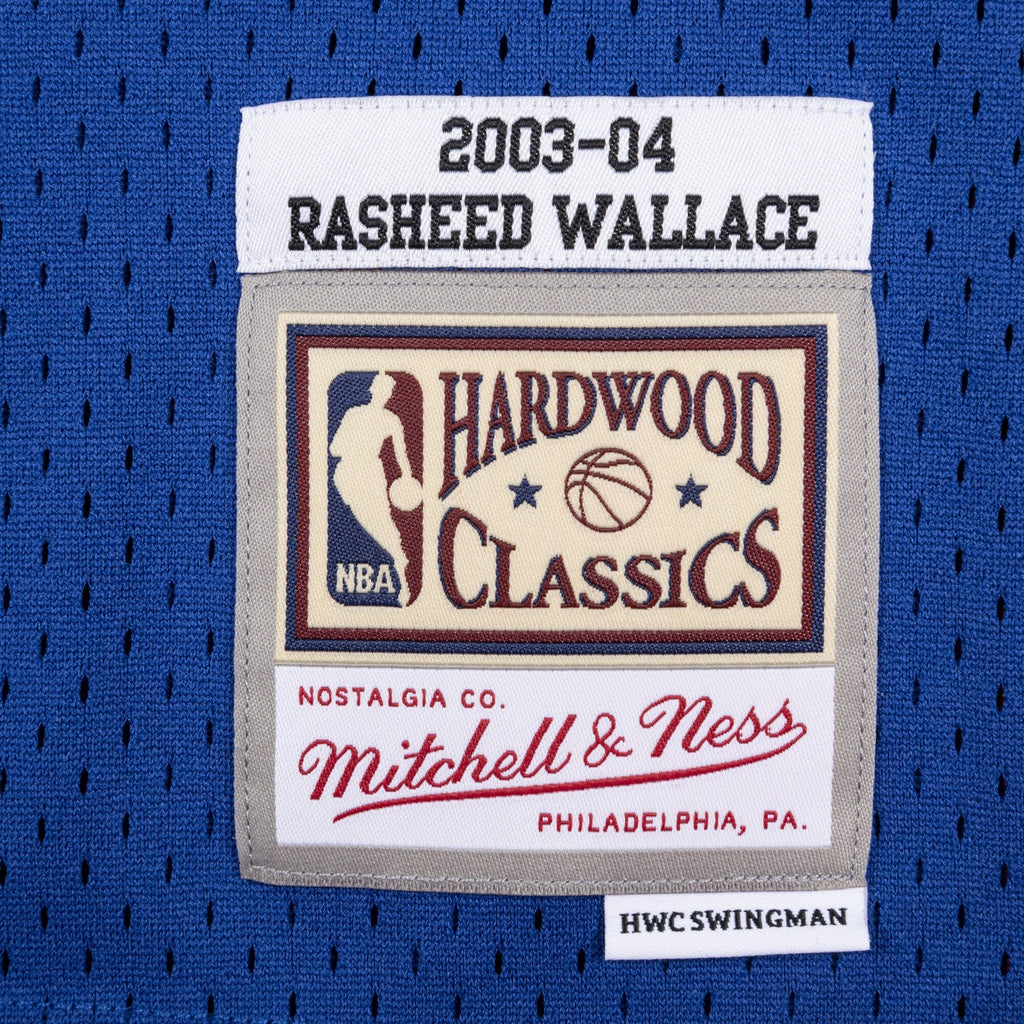 Detroit Pistons Mitchell & Ness Rasheed Wallace 2003 product image 5