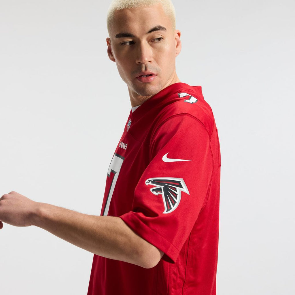 Atlanta Falcons Bijan Robinson Nike Red Game Jersey product image 10, provided for visual reference and product detail review