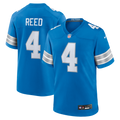 Detroit Lions D.J. Reed Nike Blue Team Game Jersey product image 1, provided for visual reference and product detail review