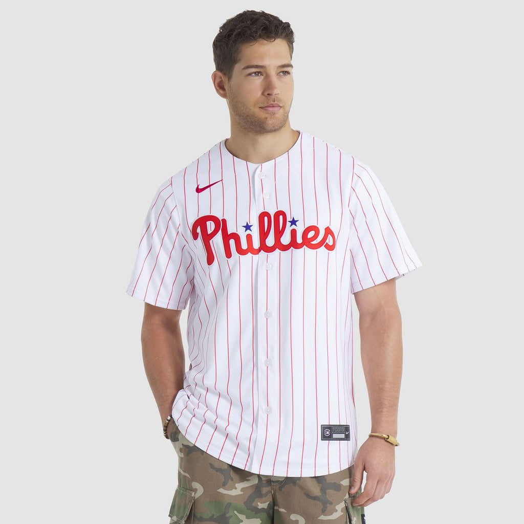 Philadelphia Phillies Bryce Harper Nike White Home Limited Player Jersey product image 14, provided for visual reference and