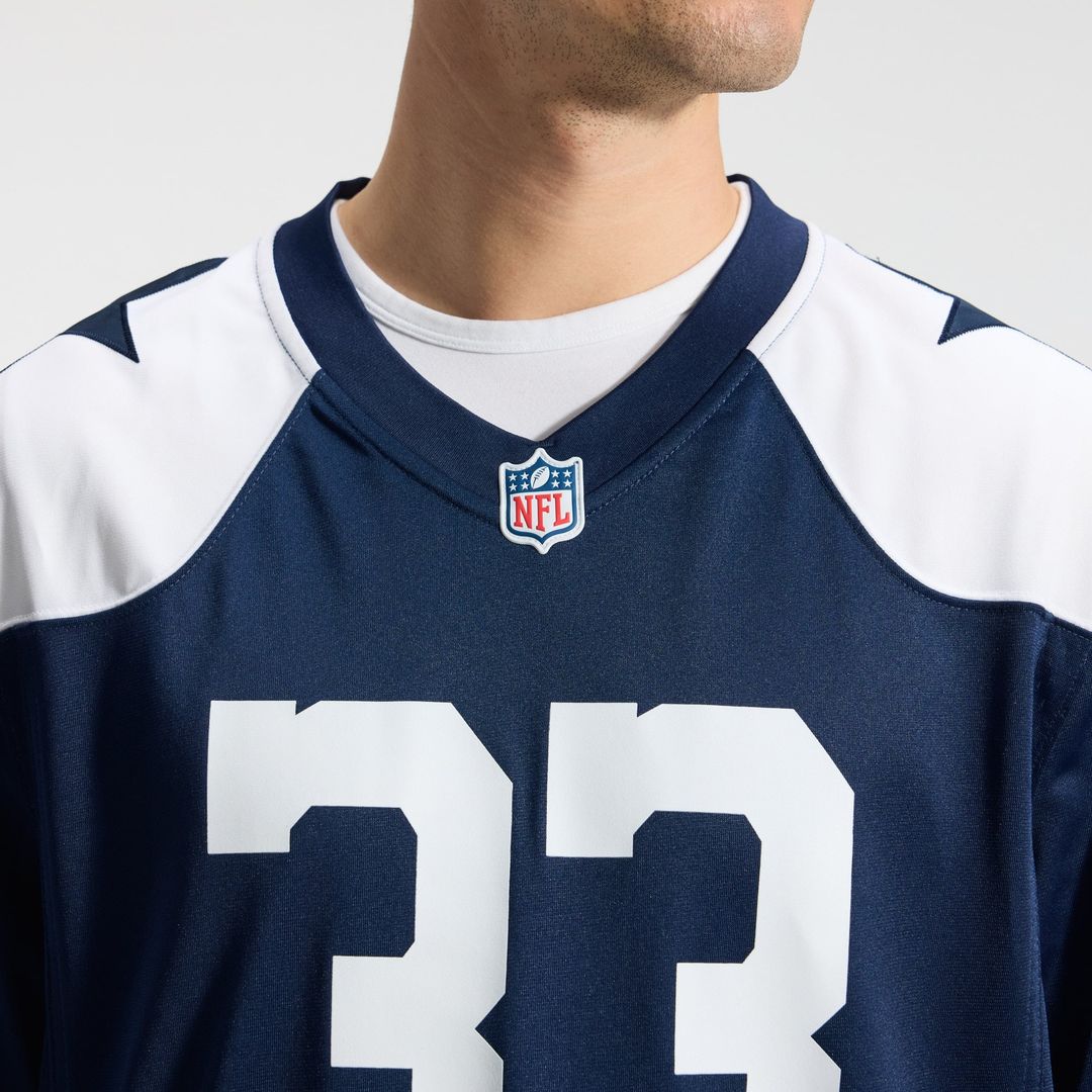 Dallas Cowboys Javonte Williams Nike Navy Alternate Game Jersey product image 9, provided for visual reference and product