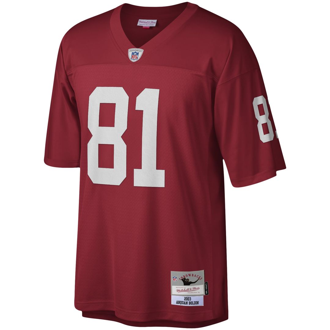 Arizona Cardinals Anquan Boldin Mitchell & Ness Cardinal Legacy Replica Jersey product image 2, provided for visual