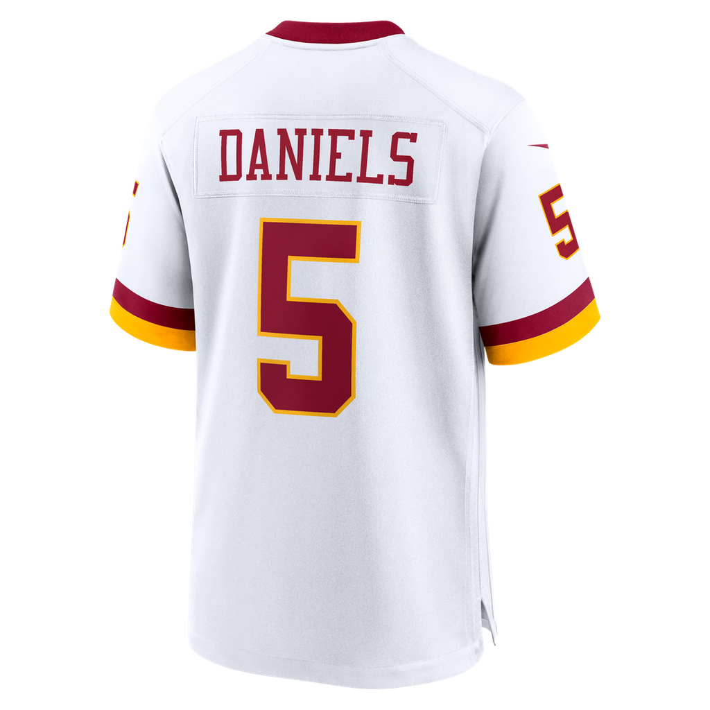 Hail Raiser Washington Commanders Jayden Daniels Nike Black Alternate Game Jersey product image 47, provided for visual