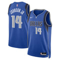 Dallas Mavericks Nike Icon Swingman Jersey - Blue - Morez Johnson Jr. - Unisex product image 1, provided for visual