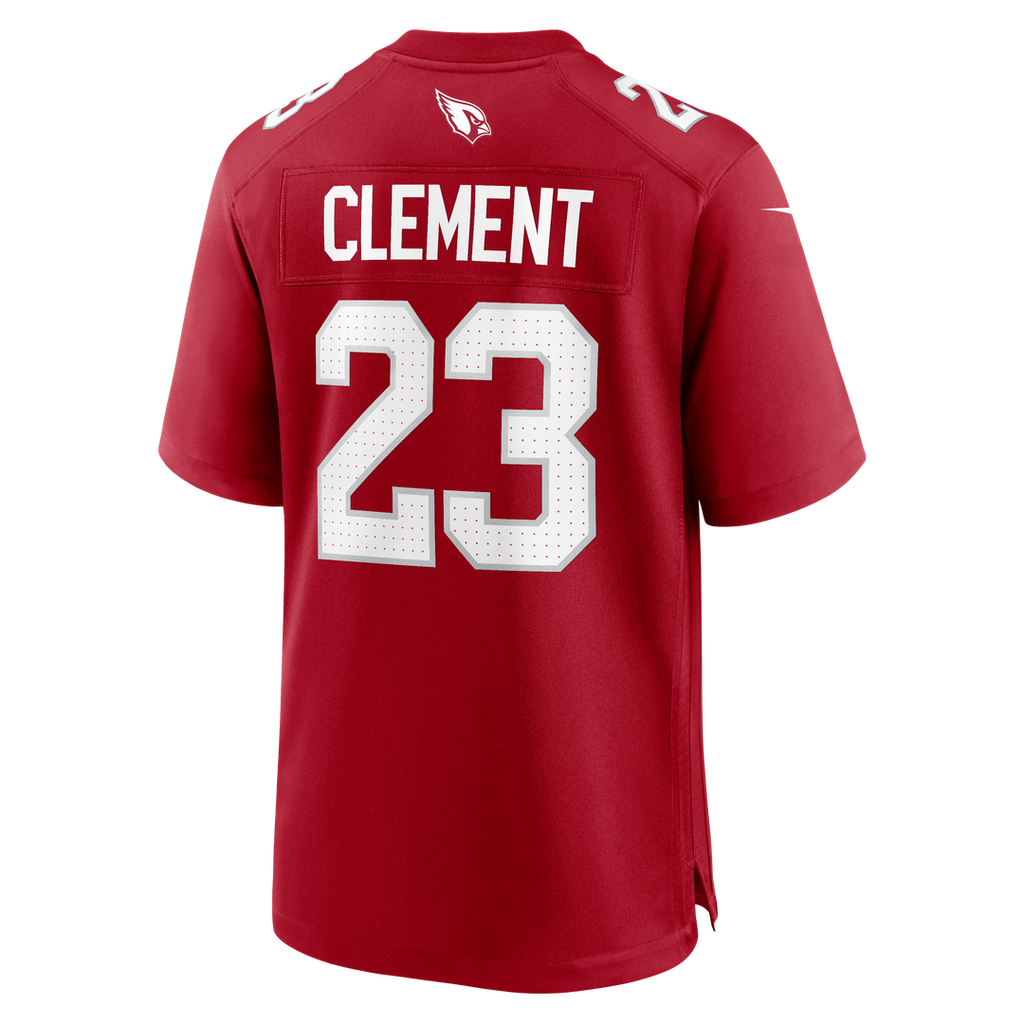 Arizona Cardinals Corey Clement Nike Cardinal Team Game Jersey product image 3, provided for visual reference and product