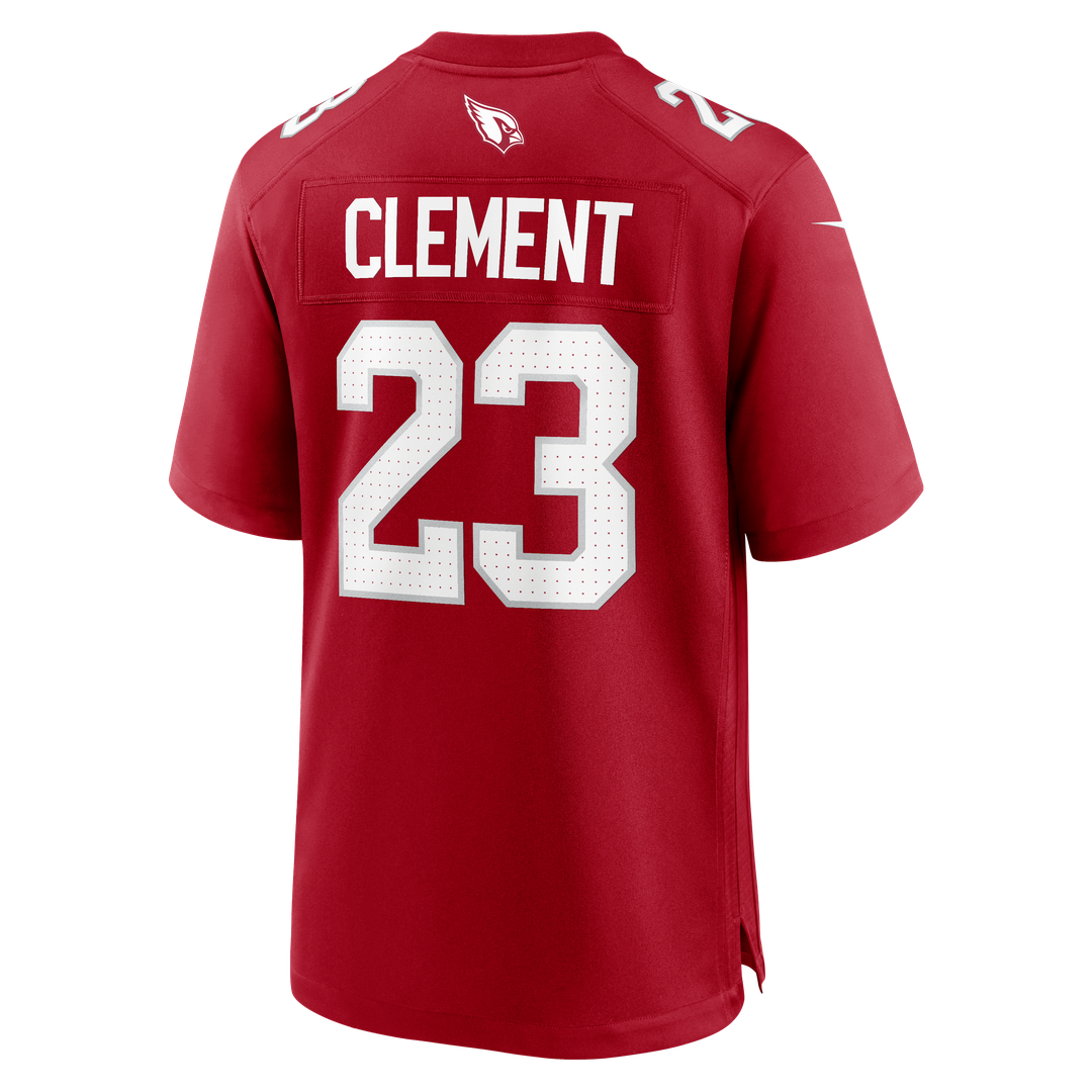 Arizona Cardinals Corey Clement Nike Cardinal Team Game Jersey product image 3, provided for visual reference and product