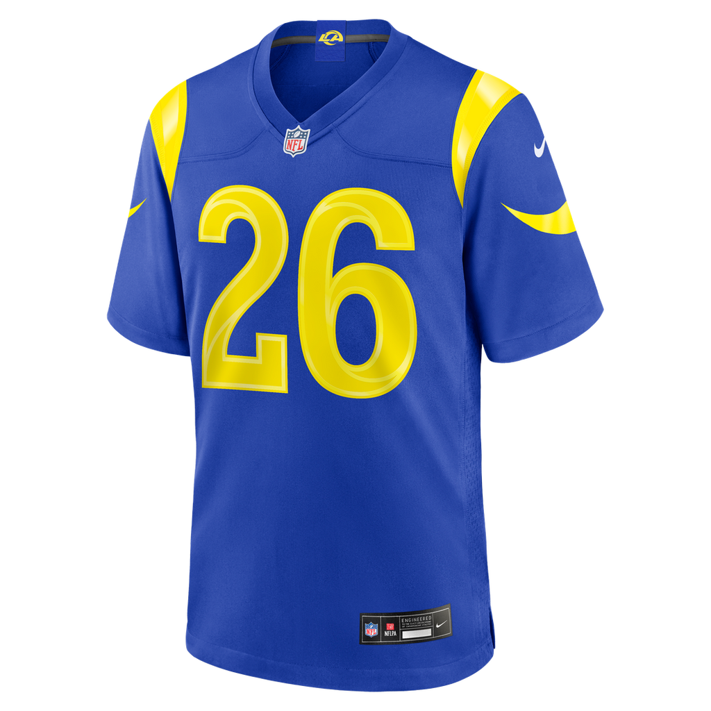 Los Angeles Rams Drey Norwood Nike Royal Game Jersey product image 2, provided for visual reference and product detail review