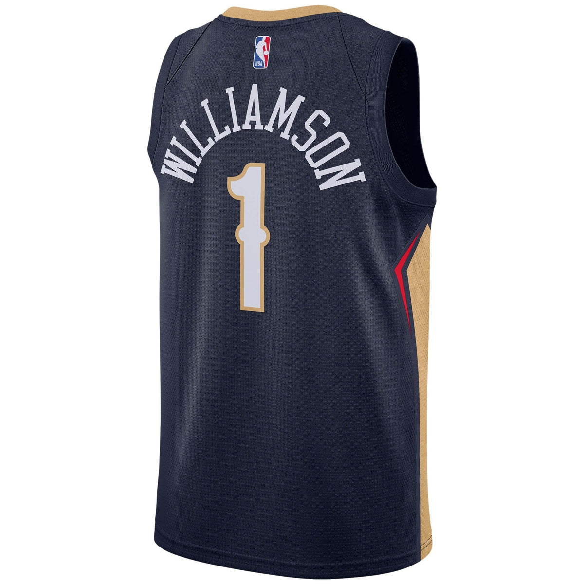 New Orleans Pelicans Nike Icon Swingman Jersey - Zion Williamson product image 3, provided for visual reference and product