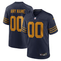 Green Bay Packers Nike Navy The 1923 Classic Game Custom Jersey product image 1, provided for visual reference and product
