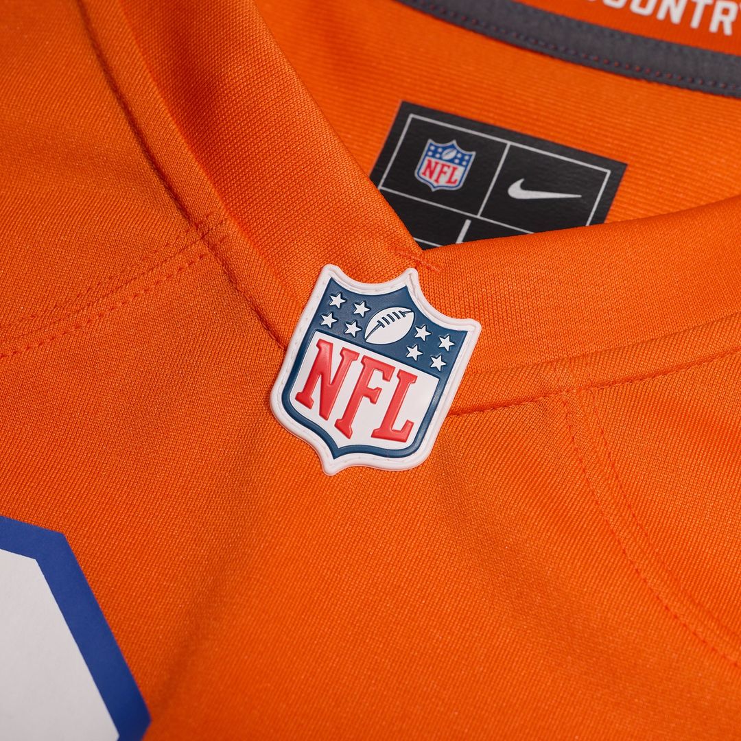 Denver Broncos Dennis Smith Nike Orange Retired Player Alternate Game Jersey product image 4, provided for visual reference