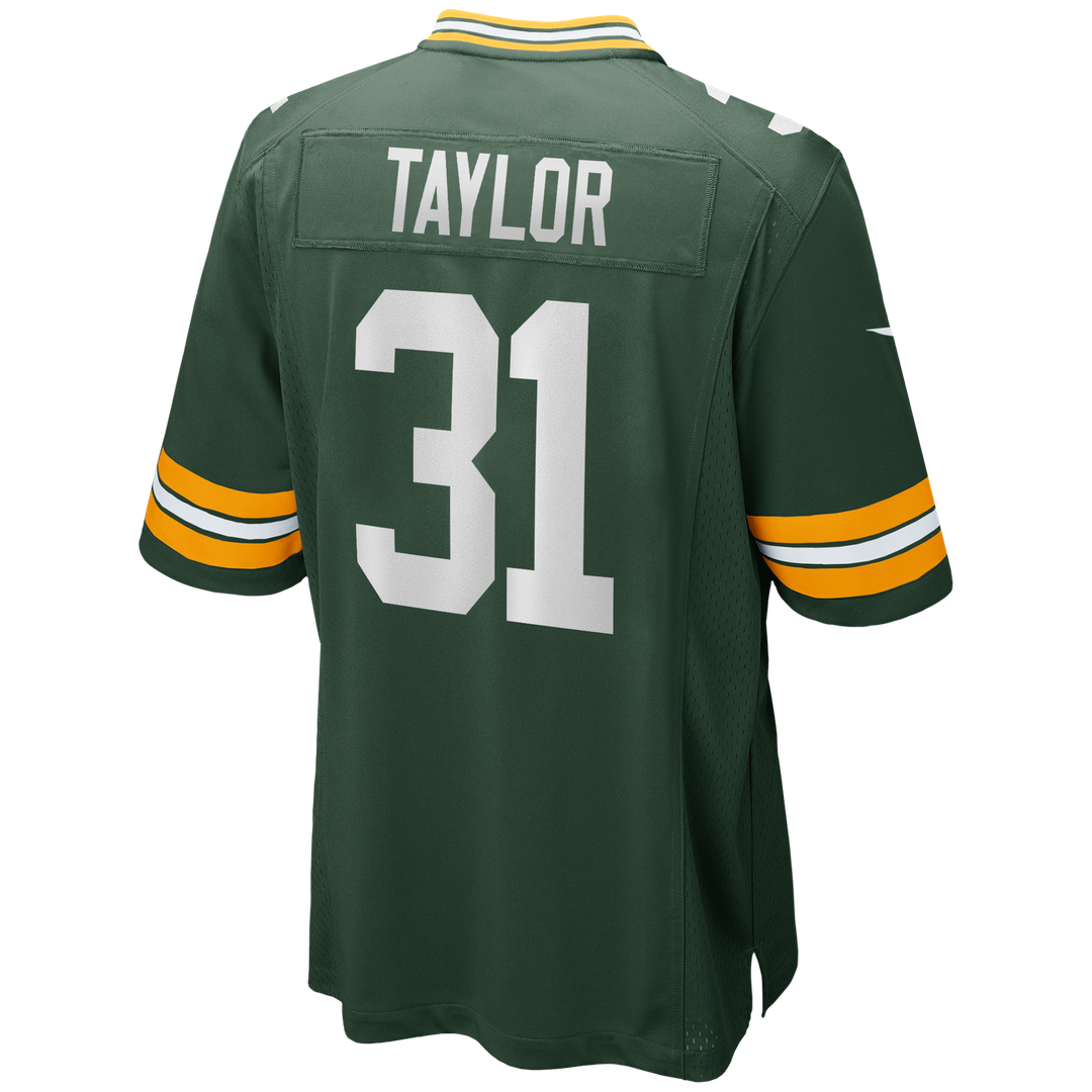 Green Bay Packers Jim Taylor Nike Green Game Retired Player Jersey product image 3, provided for visual reference and