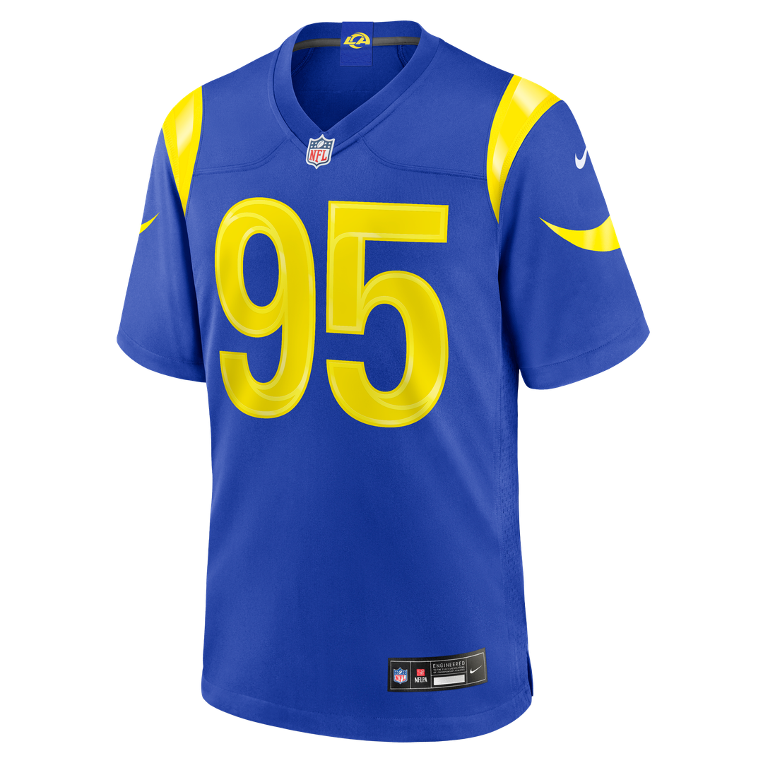 Los Angeles Rams Myles Garrett Nike Royal Nike Game Jersey product image 5, provided for visual reference and product detail