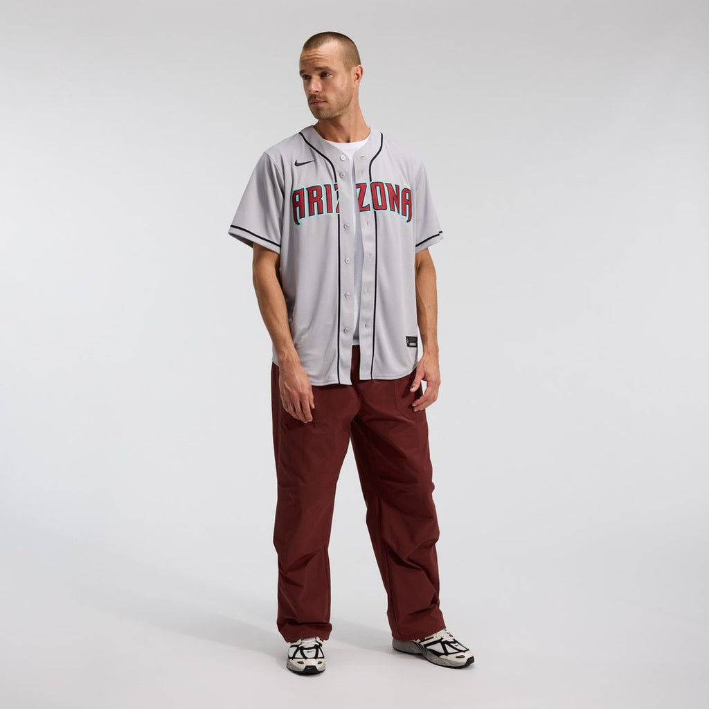Arizona Diamondbacks Corbin Carroll Nike Gray Road Replica Jersey product image 4, provided for visual reference and product