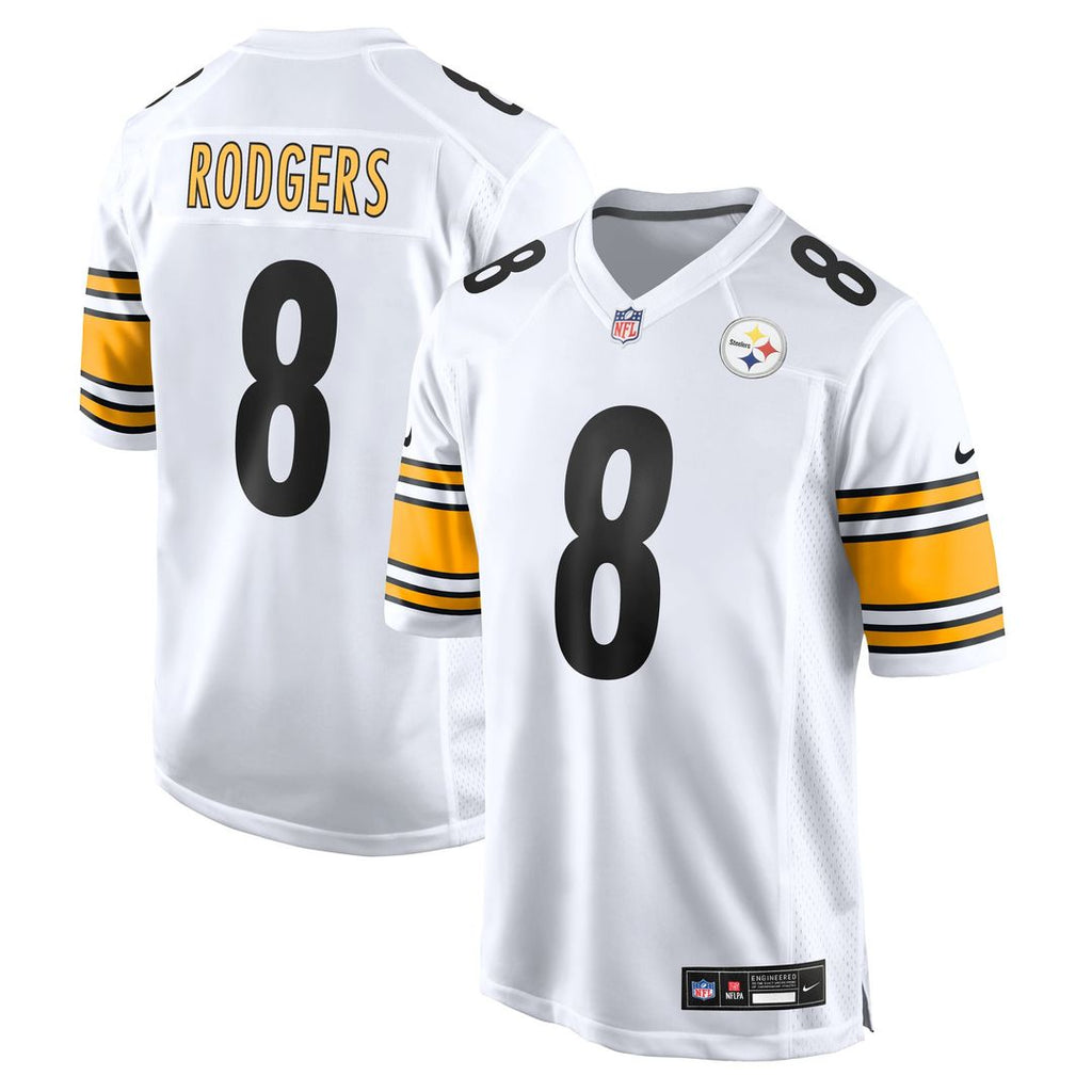 Pittsburgh Steelers Aaron Rodgers Nike Gold Alternate 1933 Throwback Game Jersey product image 20, provided for visual