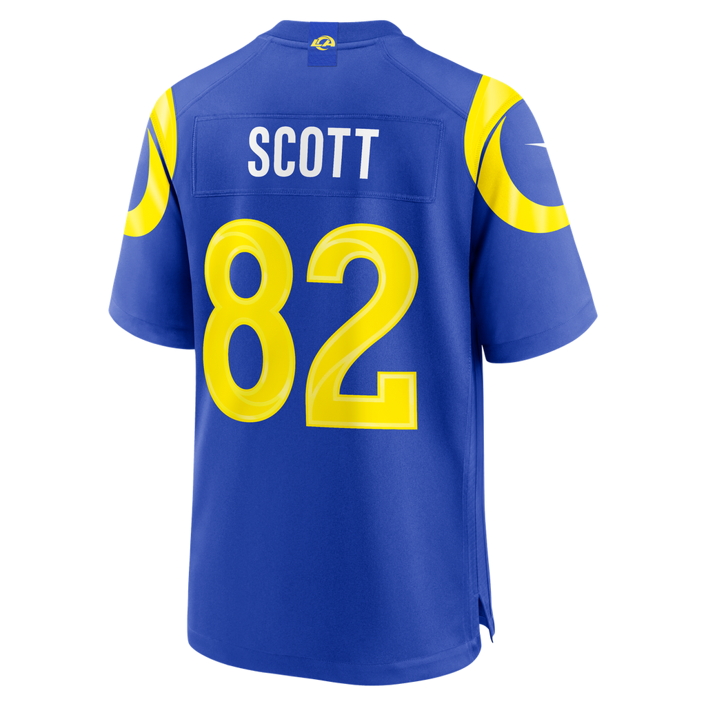 Los Angeles Rams Tyler Scott Nike Royal Team Game Jersey product image 3, provided for visual reference and product detail