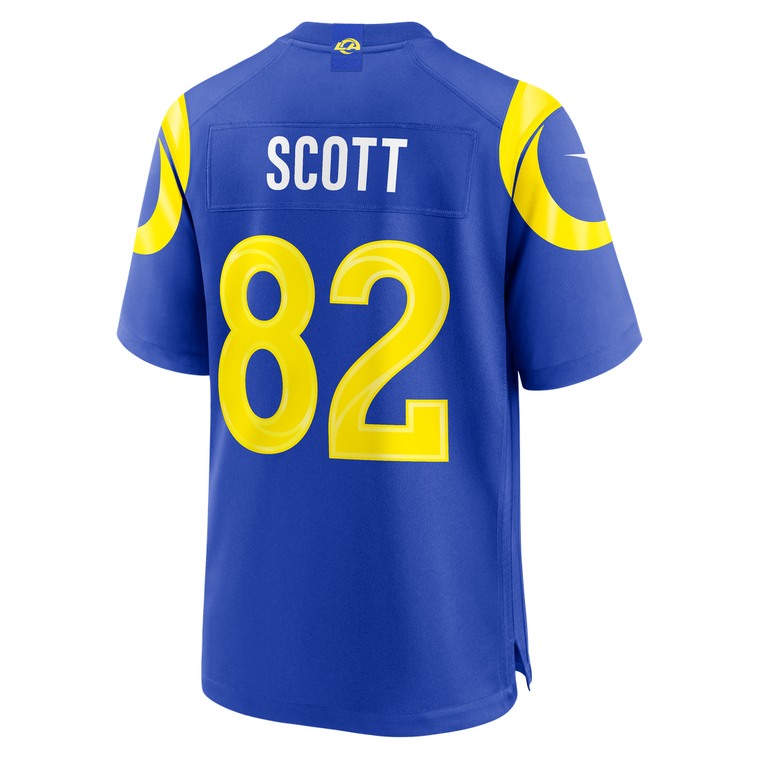 Los Angeles Rams Tyler Scott Nike Royal Team Game Jersey product image 3, provided for visual reference and product detail