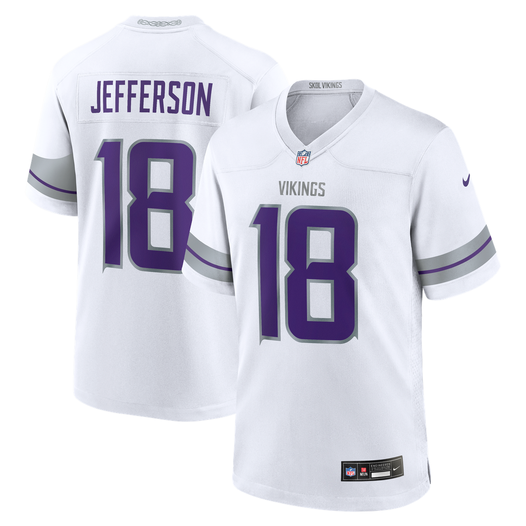 Minnesota Vikings Justin Jefferson Nike Purple Classic Player Game Jersey product image 33, provided for visual reference