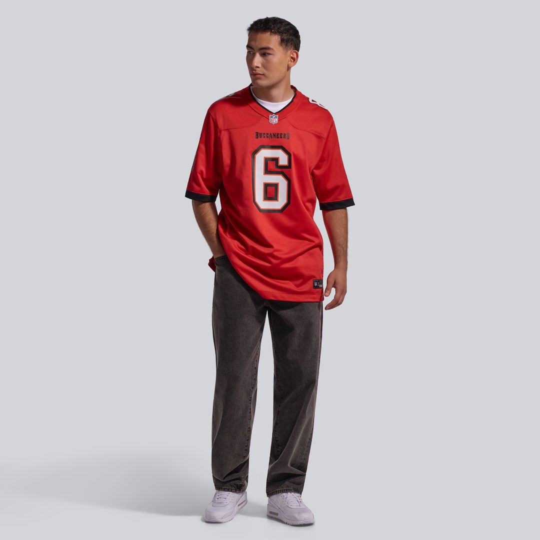 Tampa Bay Buccaneers Baker Mayfield Nike Orange Throwback Game Jersey product image 16, provided for visual reference and