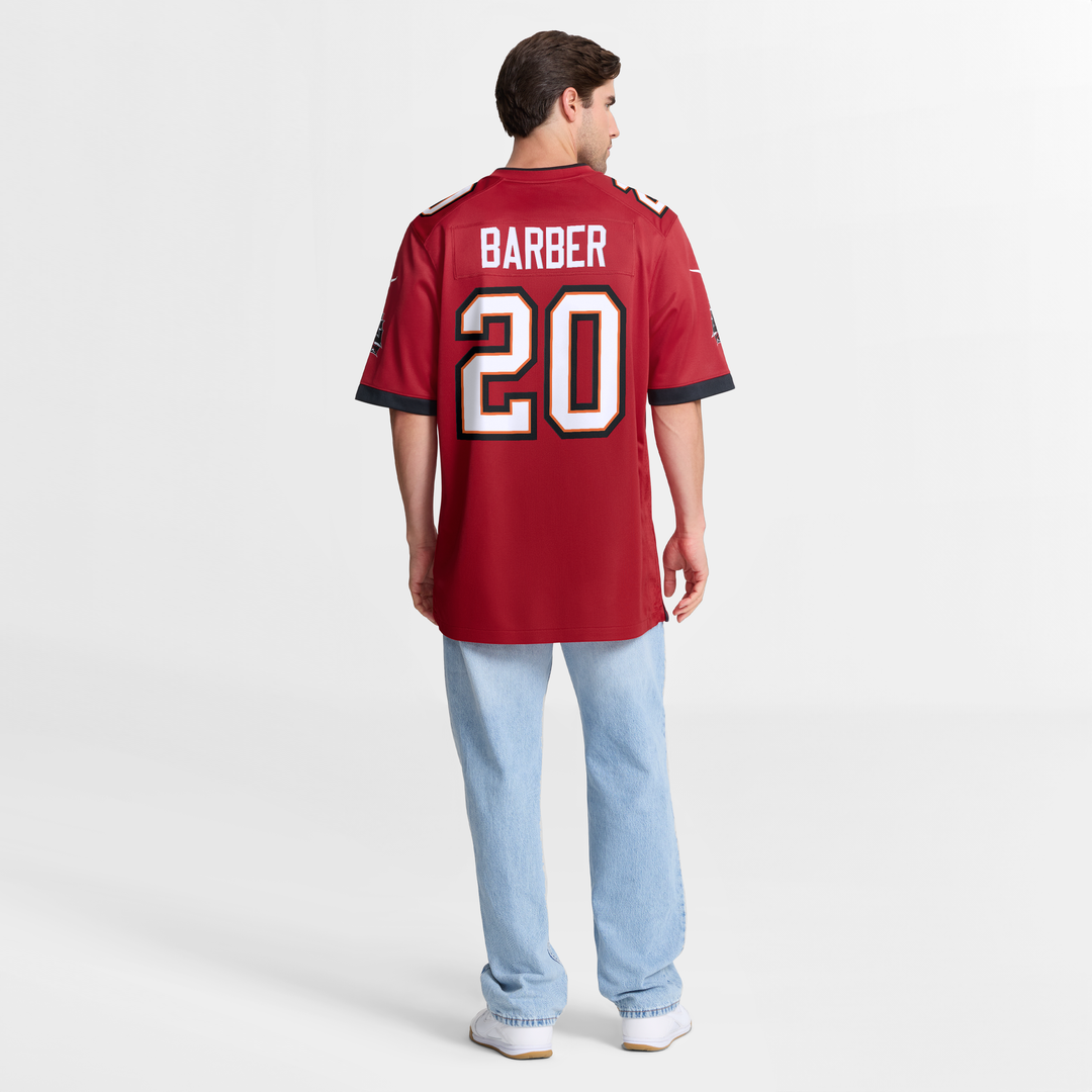Tampa Bay Buccaneers Ronde Barber Nike Red Game Retired Player Jersey product image 16, provided for visual reference and