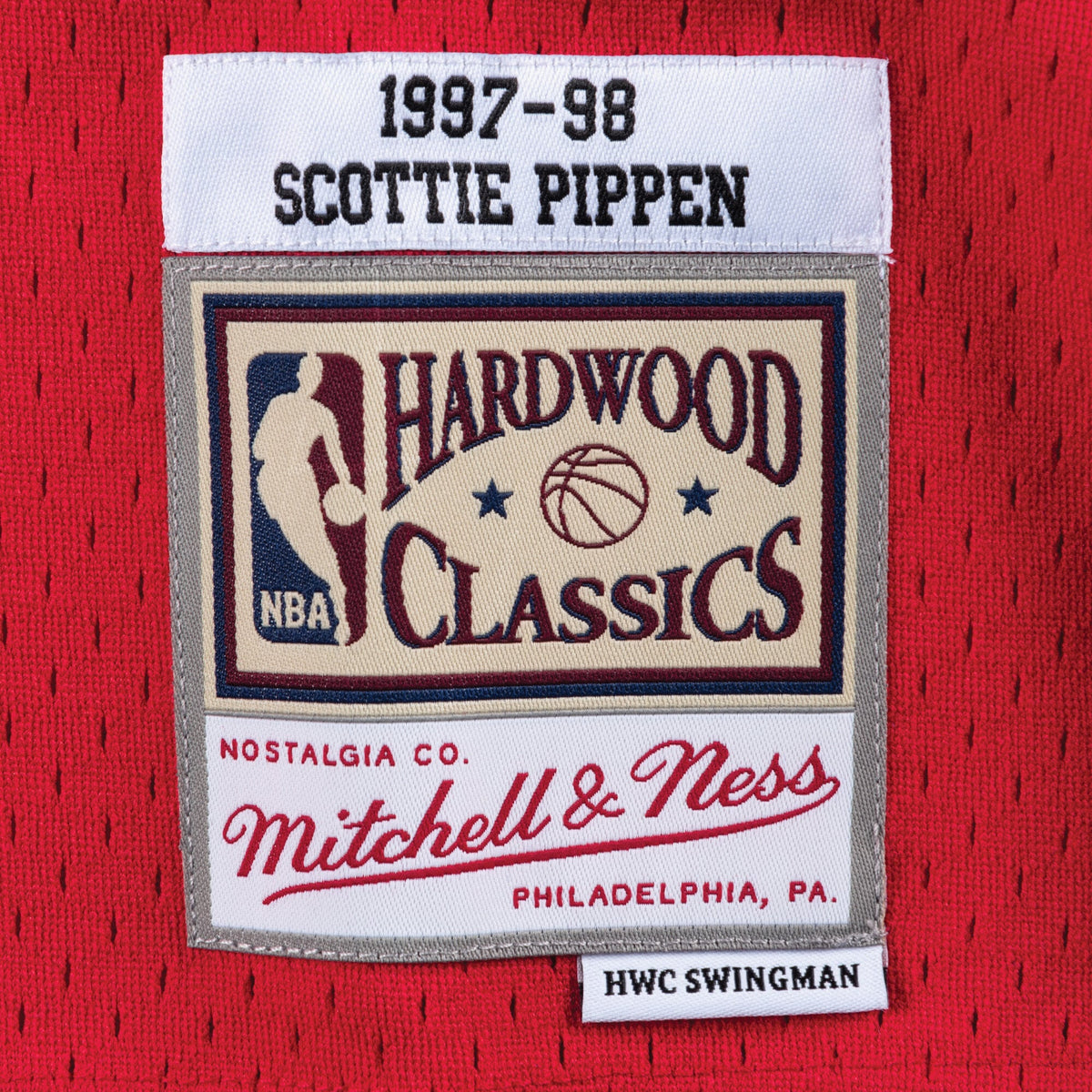 Chicago Bulls Mitchell & Ness Swingman Jersey Road Scottie product image 4