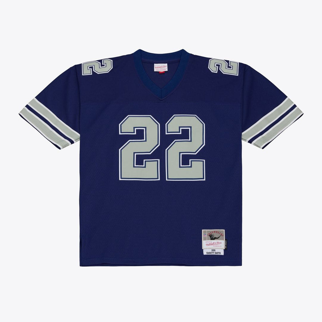 Dallas Cowboys Emmitt Smith Mitchell & Ness Navy Retired Legacy Replica Player Jersey product image 1, provided for visual