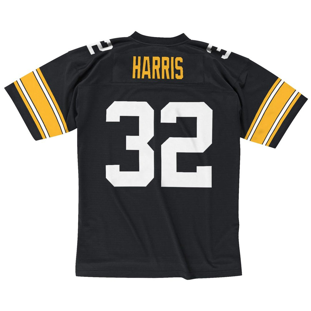 Pittsburgh Steelers Franco Harris Mitchell & Ness White Legacy Replica Jersey product image 9, provided for visual reference