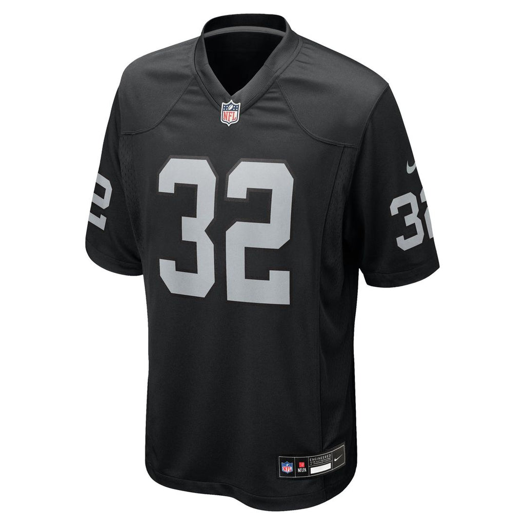 Las Vegas Raiders Marcus Allen Nike Black Game Retired Player Jersey product image 2, provided for visual reference and