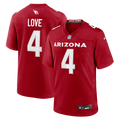 Arizona Cardinals Jeremiyah Love Nike Cardinal Team Game Jersey product image 1, provided for visual reference and product
