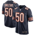 Chicago Bears Mike Singletary Nike Navy Game Retired Player Jersey product image 1, provided for visual reference and