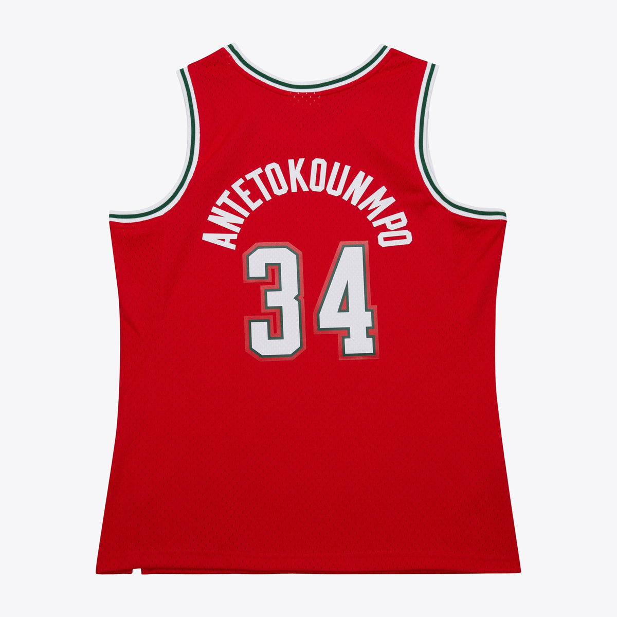 Milwaukee Bucks Mitchell & Ness Giannis Antetokounmpo 2014 Dark Alternate Authentic Jersey - Red product image 4, provided