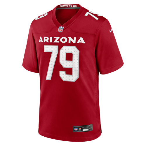 Arizona Cardinals PJ Mustipher Nike Cardinal Team Game Jersey product image 2, provided for visual reference and product