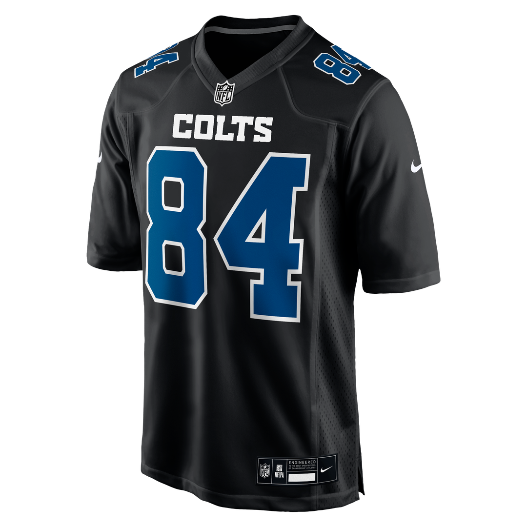 Indianapolis Colts Tyler Warren Nike Carbon Black Fashion Game Jersey product image 2, provided for visual reference and