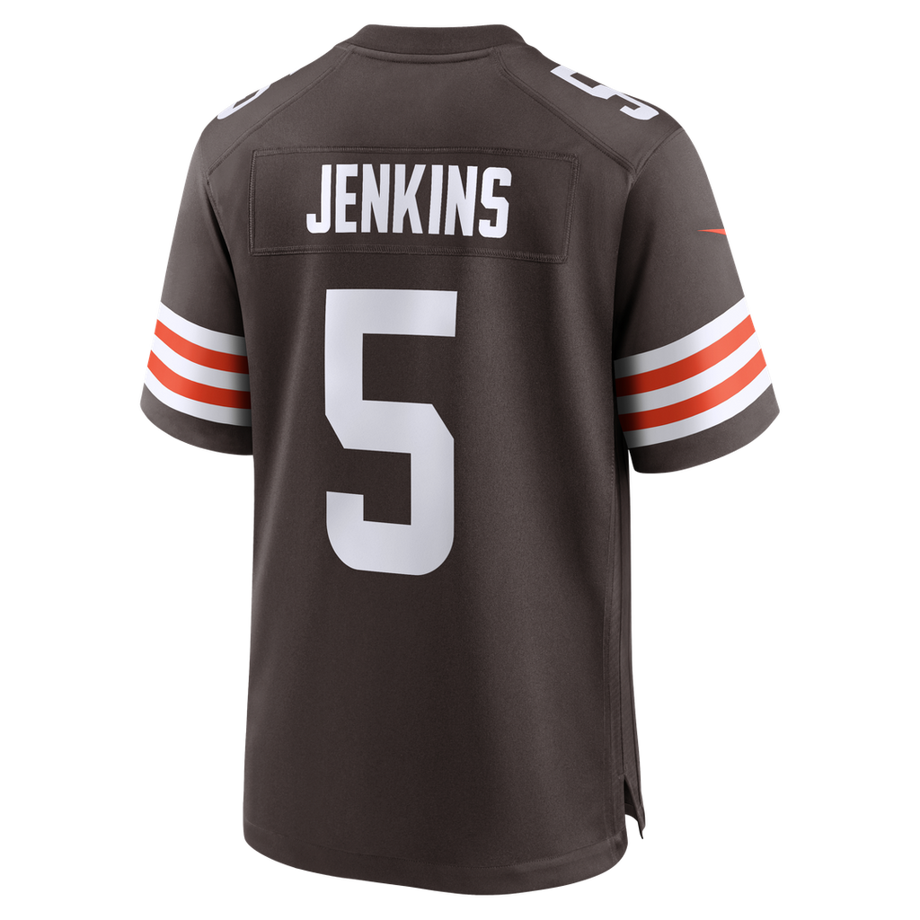 Cleveland Browns Rayshawn Jenkins Nike Brown Team Game Jersey product image 3, provided for visual reference and product