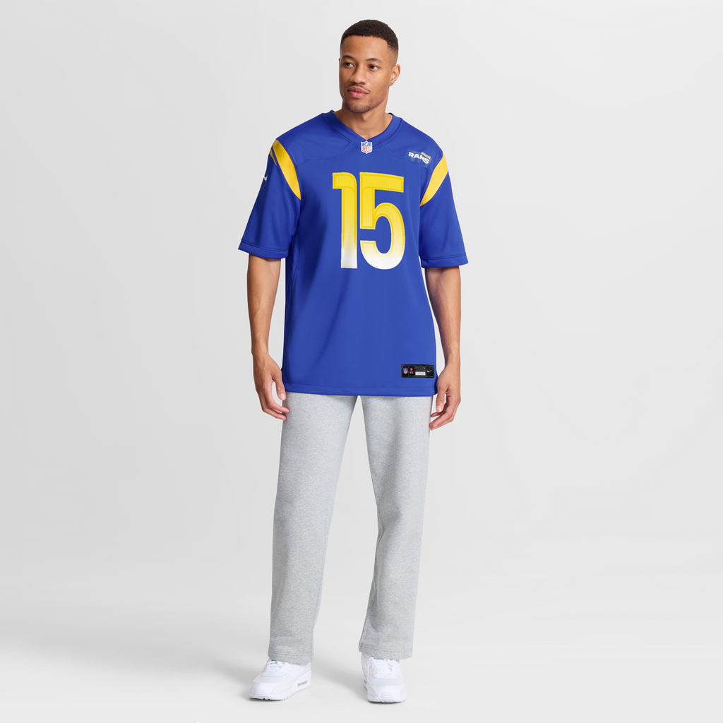 Los Angeles Rams Konata Mumpfield Nike Royal Team Game Jersey product image 7, provided for visual reference and product
