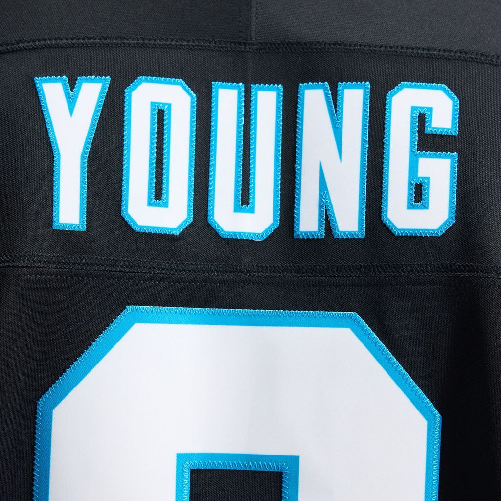 Carolina Panthers Bryce Young Nike Blue Alternate Vapor F.U.S.E. Stitched Limited Jersey product image 17, provided for