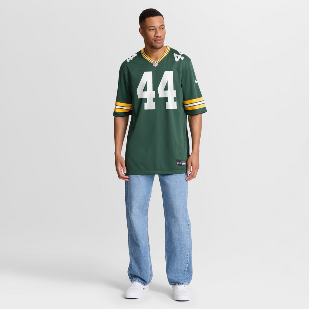 Green Bay Packers Zaire Franklin Nike Green Game Jersey product image 4, provided for visual reference and product detail