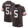 Cleveland Browns Rayshawn Jenkins Nike Brown Team Game Jersey product image 1, provided for visual reference and product