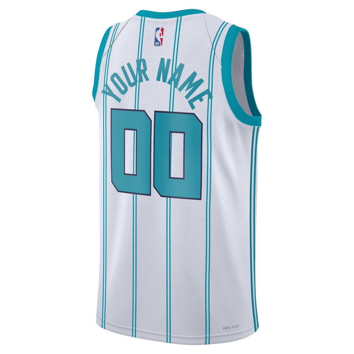 Charlotte Hornets Jordan Association Edition Swingman Jersey - Custom - Unisex product image 3, provided for visual