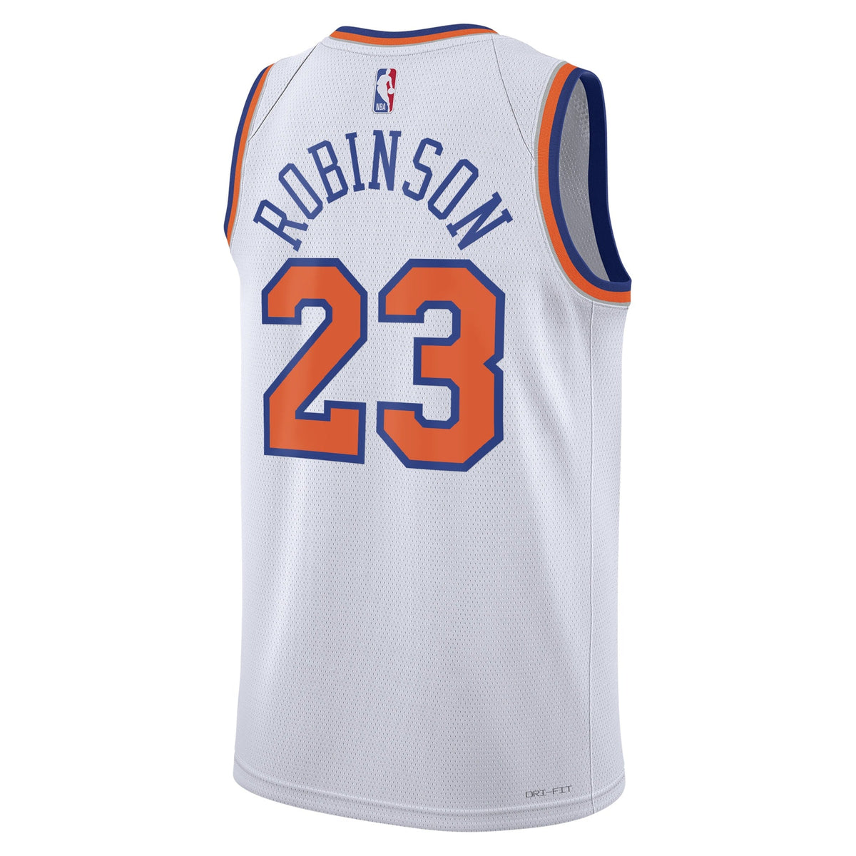 New York Knicks Nike Association Edition Swingman Jersey - White - Mitchell Robinson - Unisex product image 3, provided for