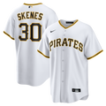 Pittsburgh Pirates Paul Skenes Nike White Home Replica Player Jersey product image 1, provided for visual reference and