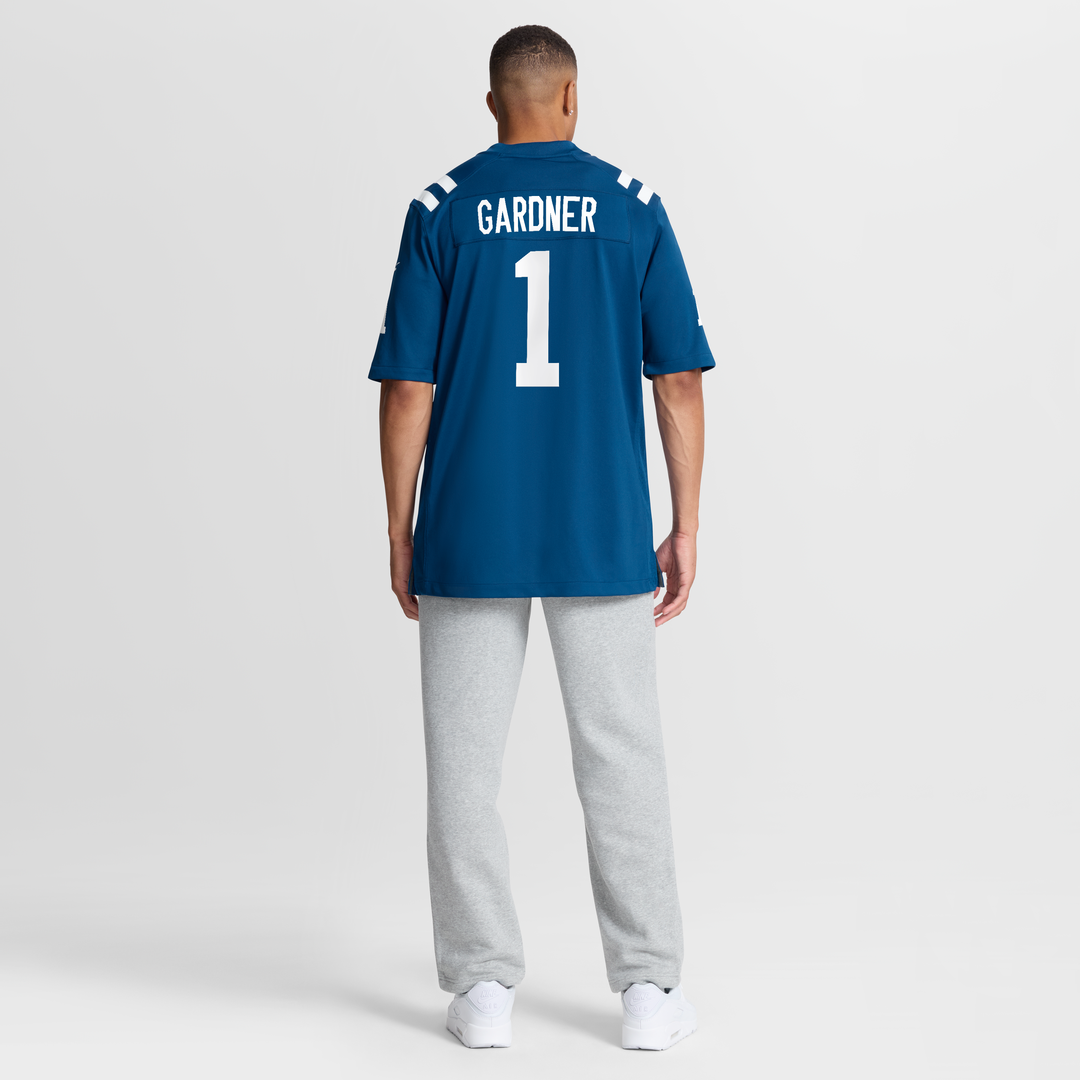 Indianapolis Colts Ahmad Sauce Gardner Nike Royal Team Game Jersey product image 8, provided for visual reference and
