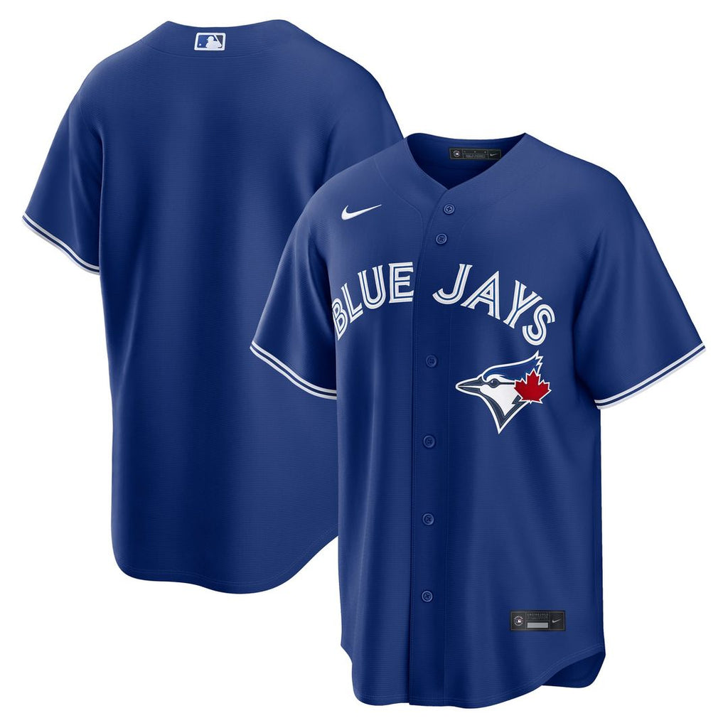 Toronto Blue Jays Nike Royal Alternate Replica Jersey product image 1, provided for visual reference and product detail