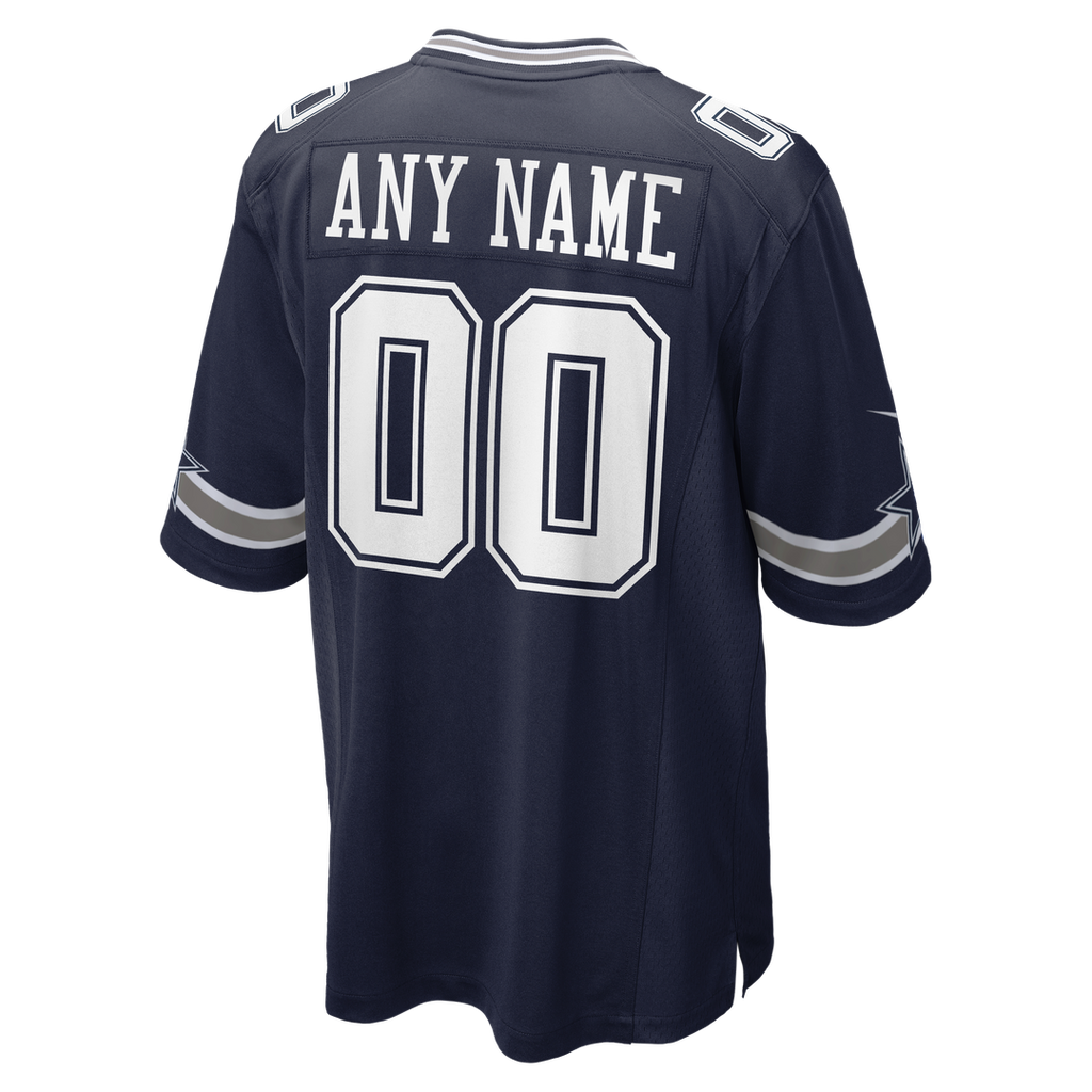 Dallas Cowboys Nike White Custom Game Jersey product image 9, provided for visual reference and product detail review