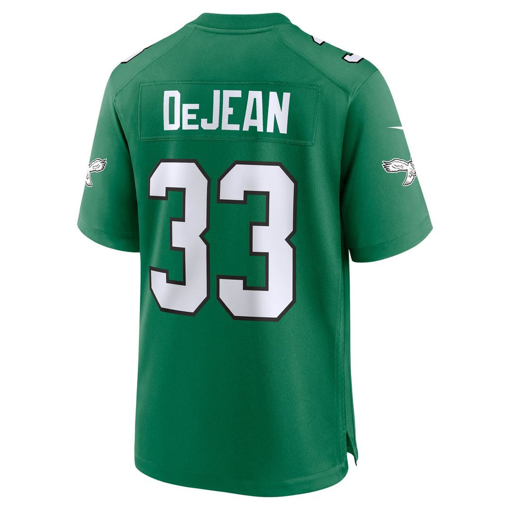 Philadelphia Eagles Cooper DeJean Nike White Game Jersey product image 15, provided for visual reference and product detail