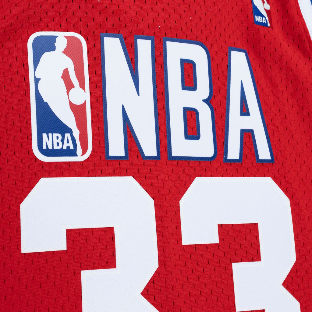 NBA Mitchell & Ness Patrick Ewing 1989 All-Star Swingman Authentic Jersey - Scarlet product image 5, provided for visual