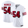 San Francisco 49ers Fred Warner Nike White Alternate Vapor F.U.S.E. Stitched Limited Jersey product image 1, provided for