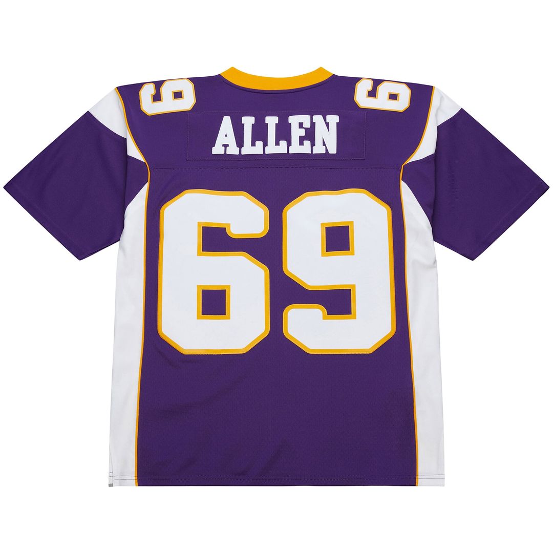 Minnesota Vikings Jared Allen Mitchell & Ness Purple 2011 Legacy Replica Jersey product image 3, provided for visual